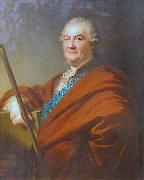 Johann Baptist Seele Portrait of Wladyslaw Gurowski oil